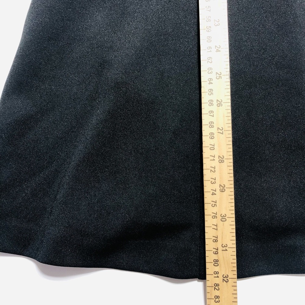 Express Womens 4 Black Cutout Stretch Cocktail Dress A Line Crossover 8410-058 - Picture 12 of 12